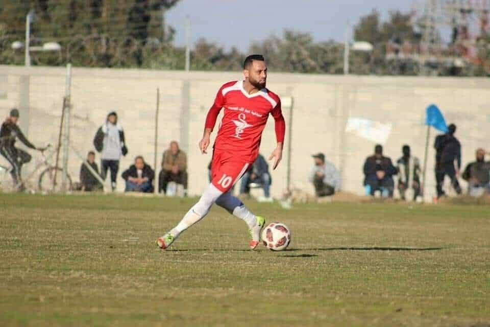 استشهاد لاعب خدمات المغازي مهند اللّي